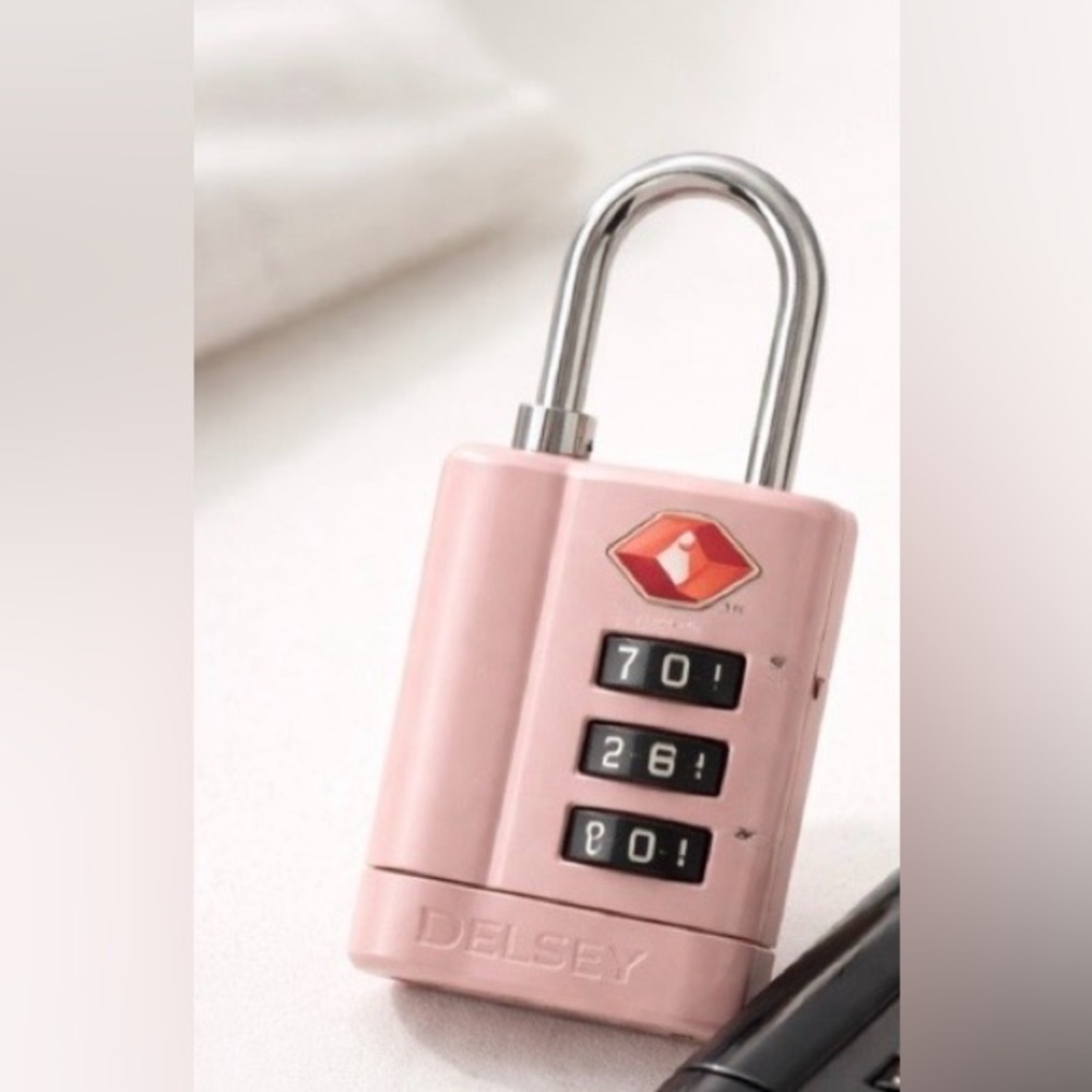 Delsey Paris TSA Approved Combination Luggage Lock – New
